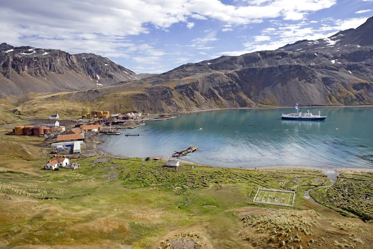 Representative country image: Grytviken and King Edward Point area