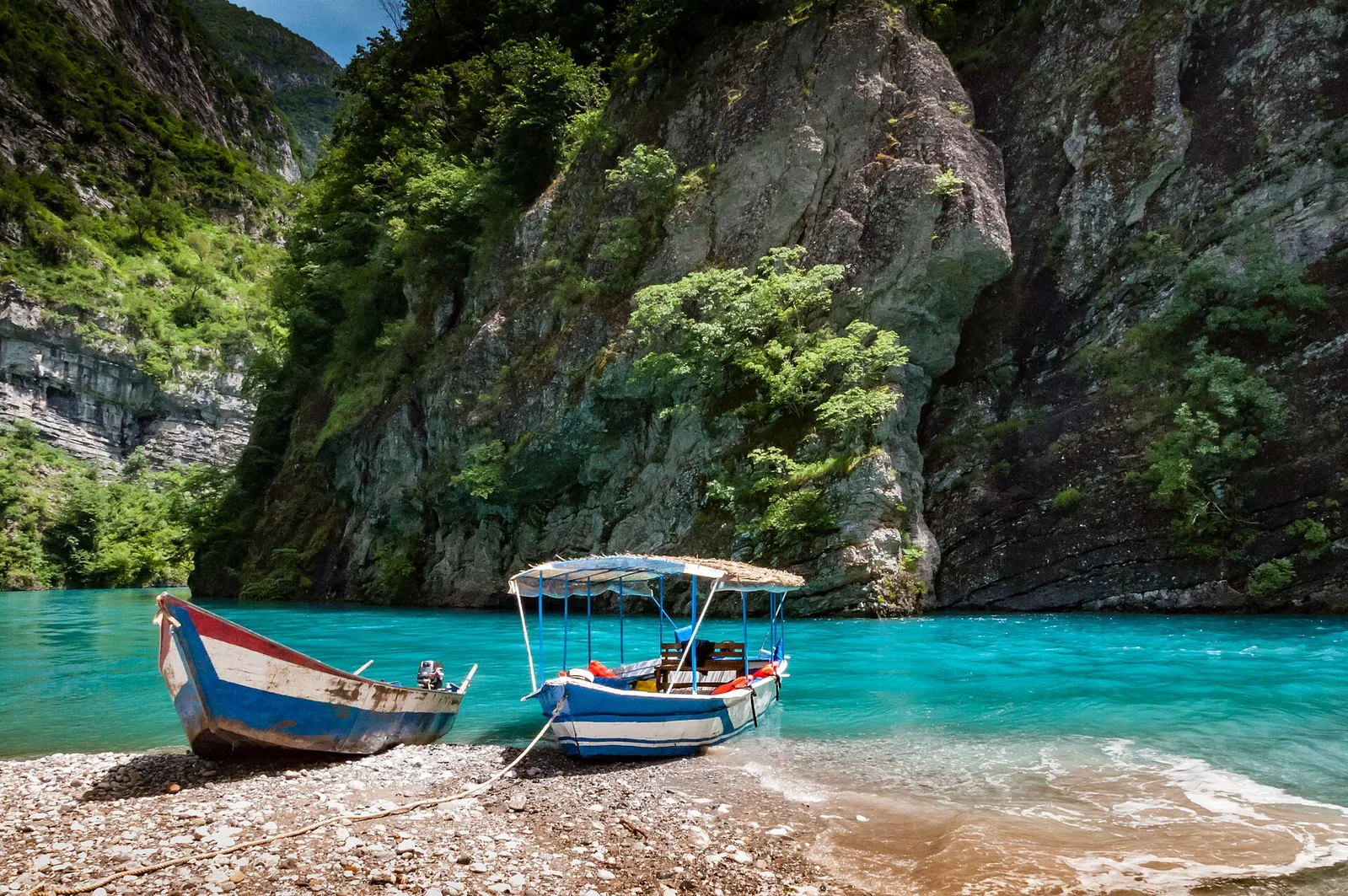 Koman Lake and Shala River, Albania