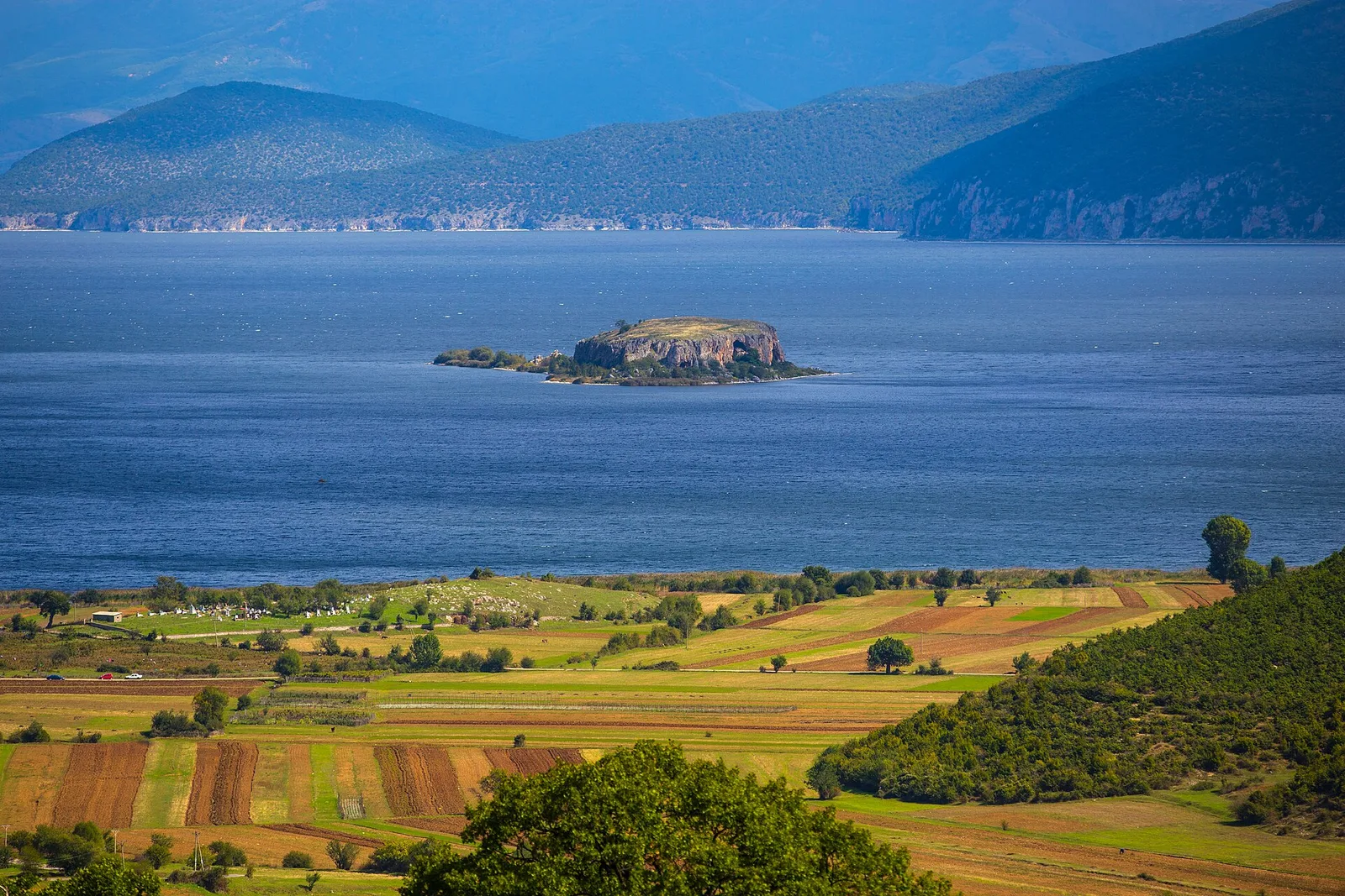 Prespa Lakes region, Albania