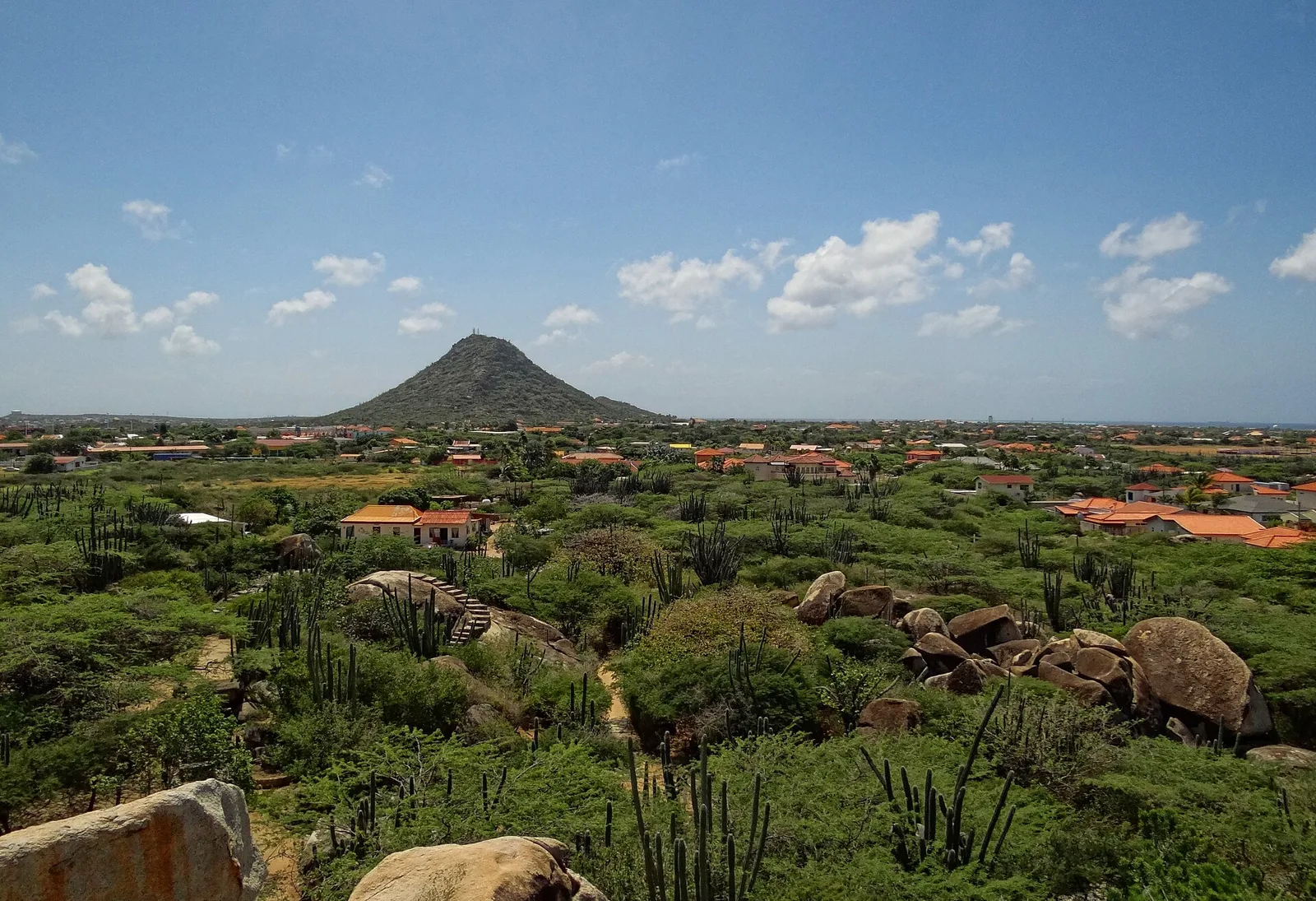 Santa Cruz and Hooiberg, Aruba