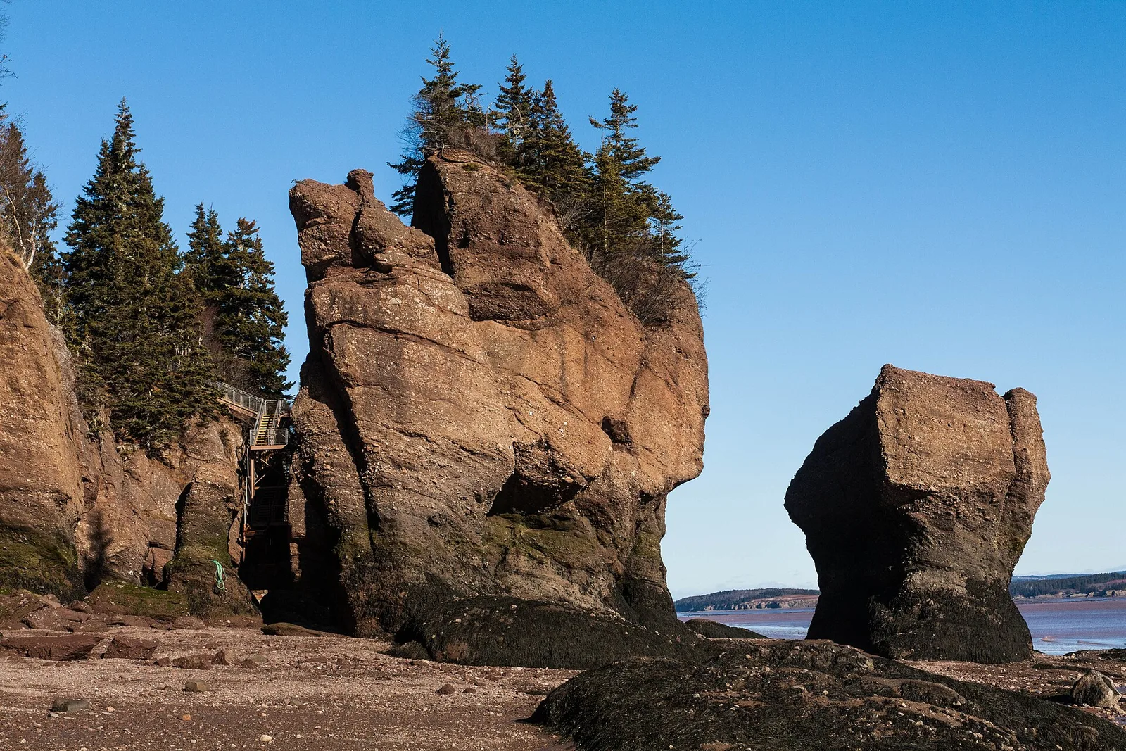 Hopewell Rocks and Fundy coast, Canada