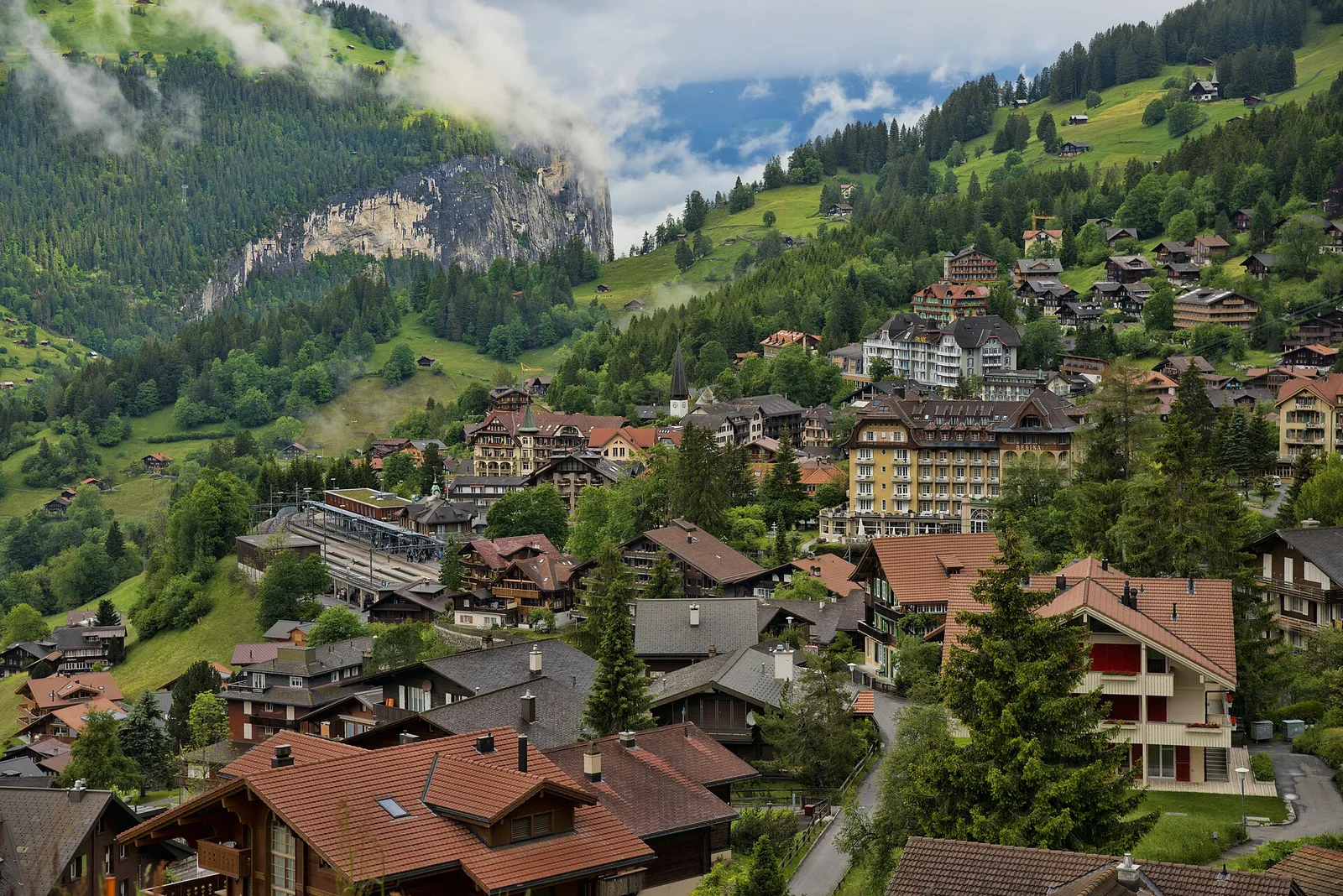 Mürren Wengen and Kandersteg, Switzerland