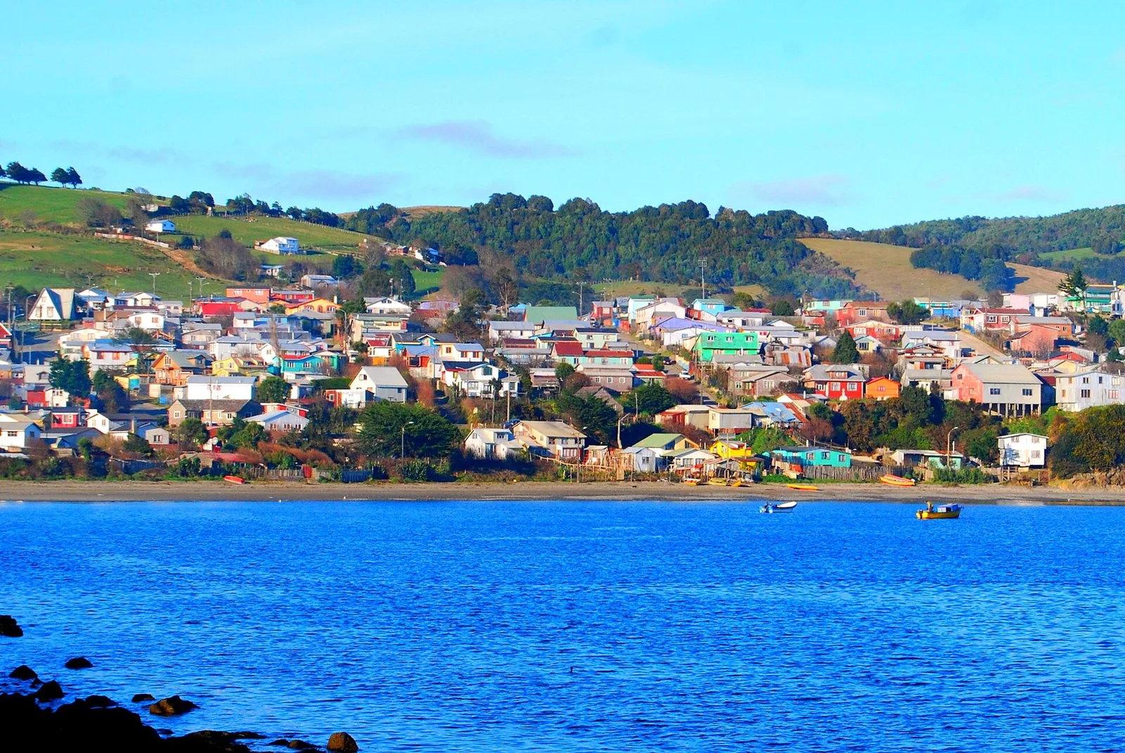 Representative country image: Ancud and northern Chiloé