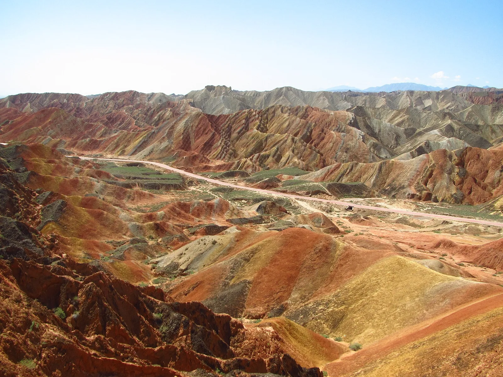 Zhangye and Jiayuguan, China