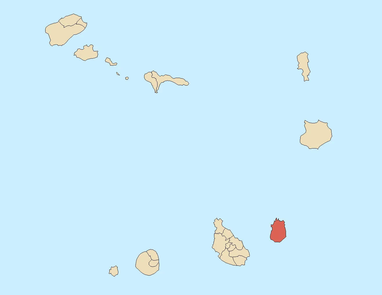 Vila do Maio and island beaches, Cabo Verde