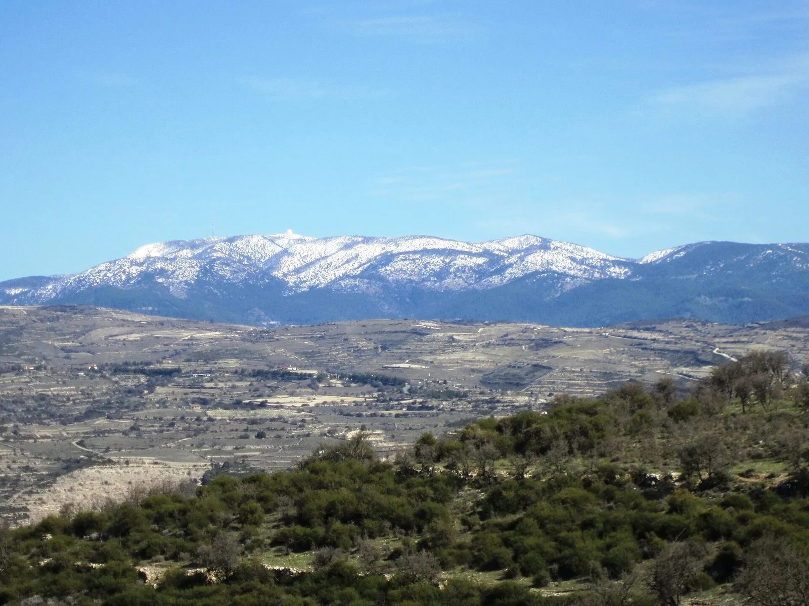 Troodos and Mount Olympus area, Cyprus
