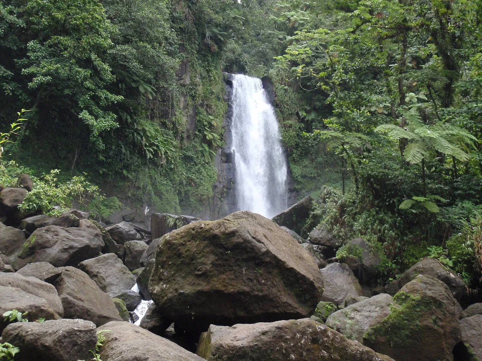 Trafalgar Falls and Wotten Waven, Dominica