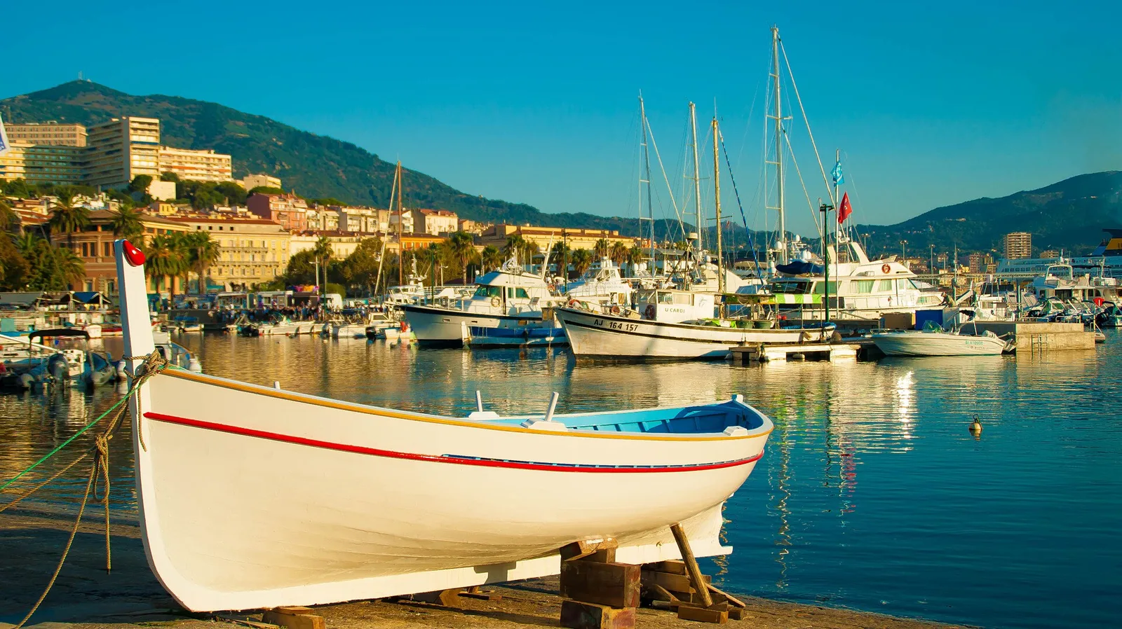 Representative country image: Ajaccio and Calanques de Piana