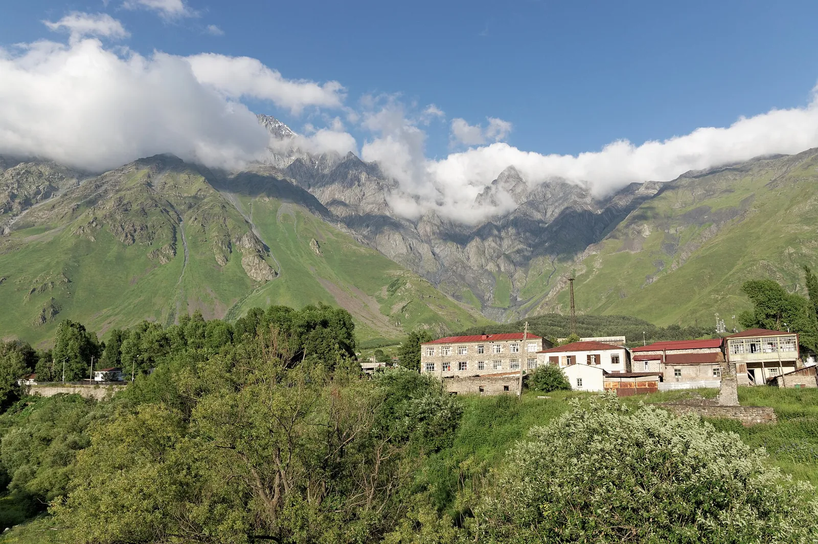 Stepantsminda and Gergeti, Georgia