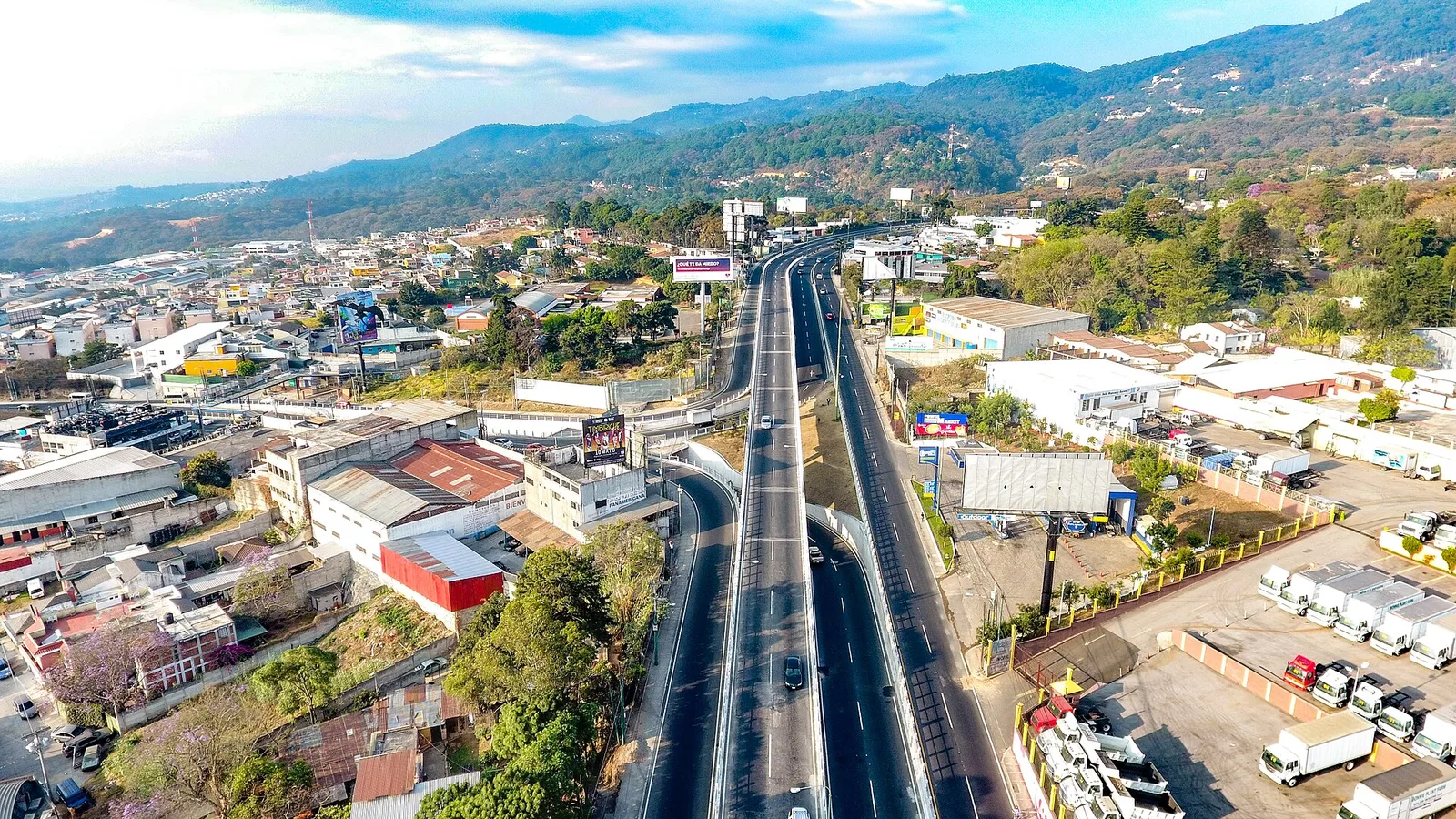 Mixco and Amatitlán outskirts, Guatemala