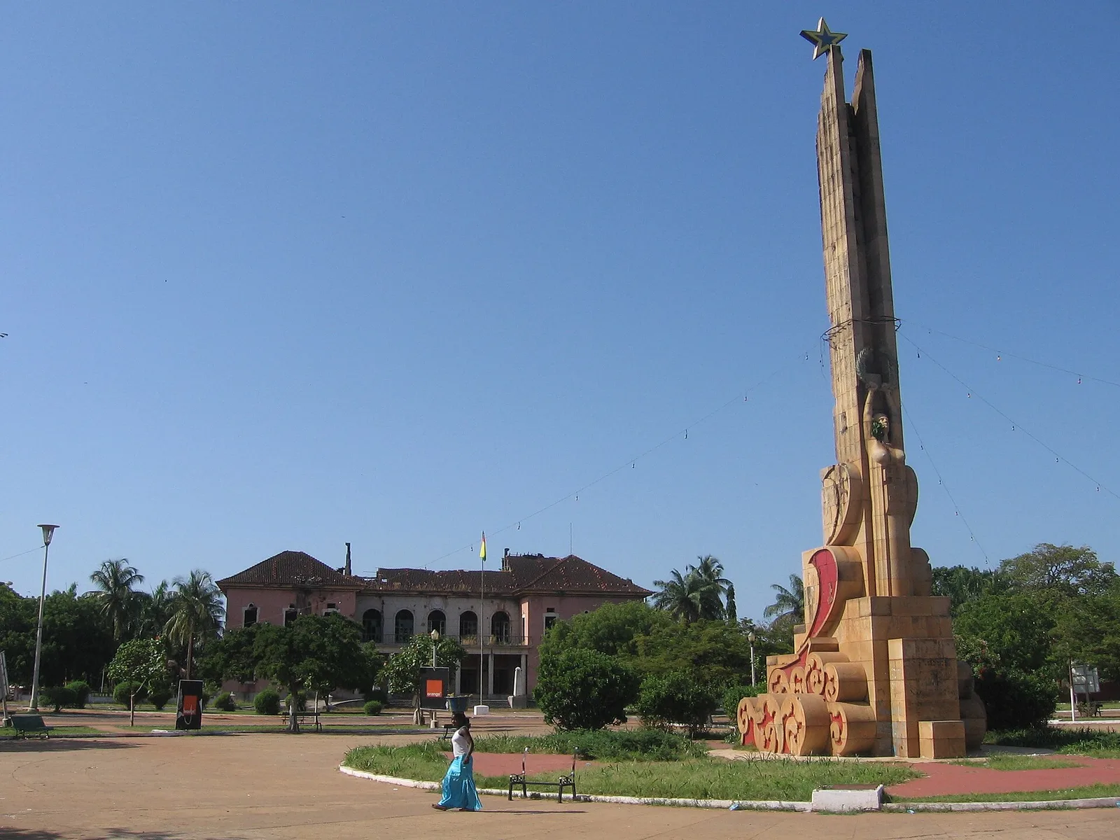 Bissau Velho and central city, Guinea-Bissau