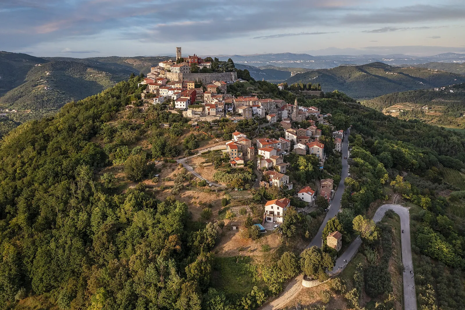 Motovun and Livade, Croatia