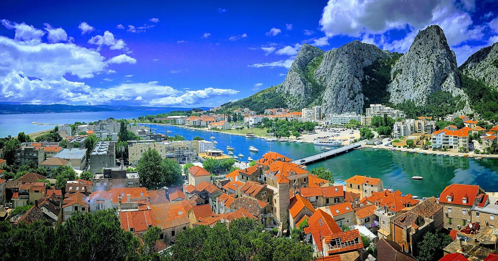 Omiš and Cetina Canyon, Croatia