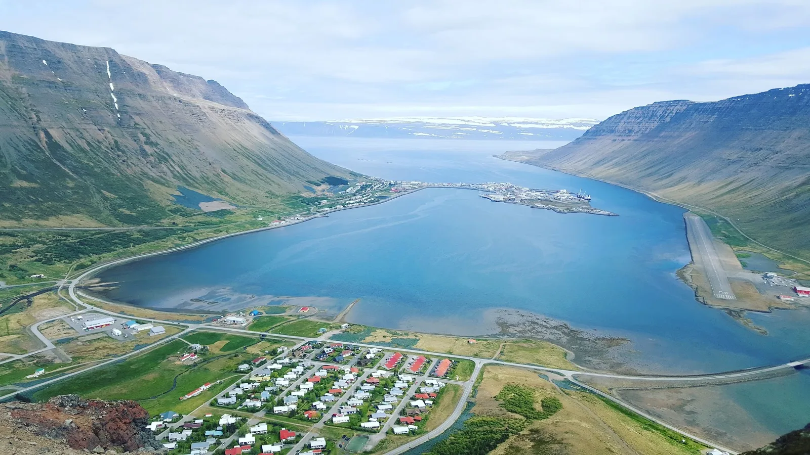 Ísafjörður and nearby fjords, Iceland