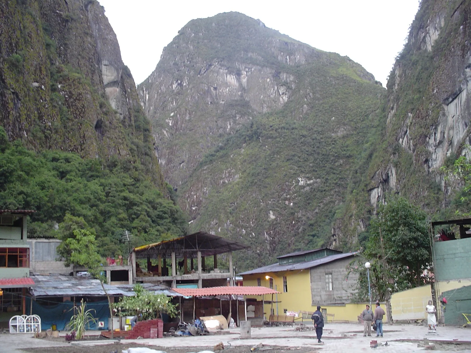 Representative country image: Aguas Calientes and Machu Picchu