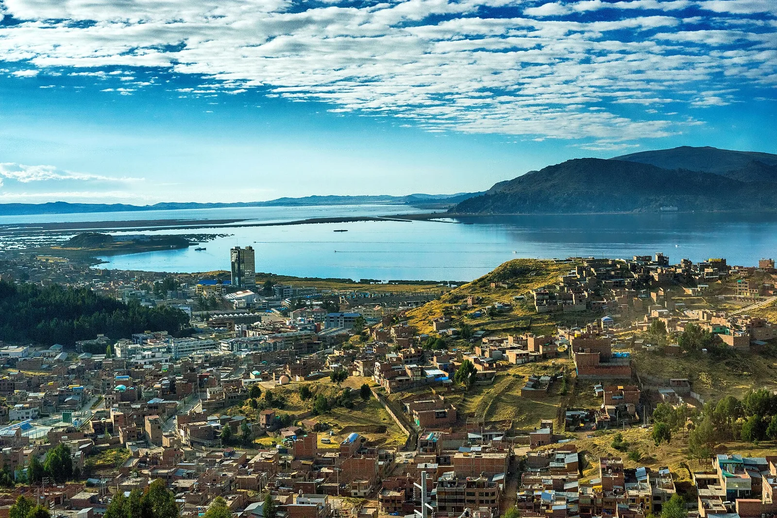 Puno and Lake Titicaca, Peru