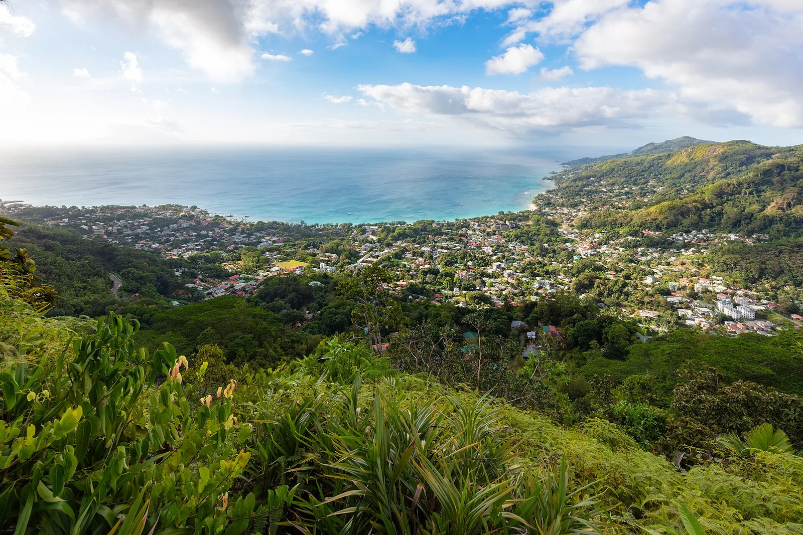 Victoria and Beau Vallon, Seychelles