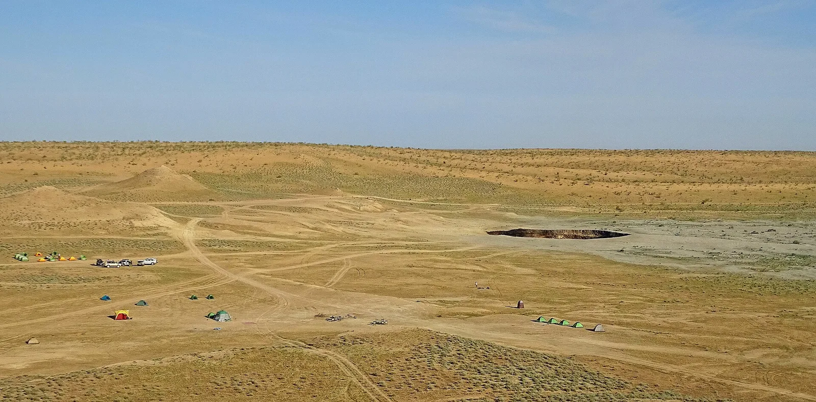Darvaza area, Turkmenistan