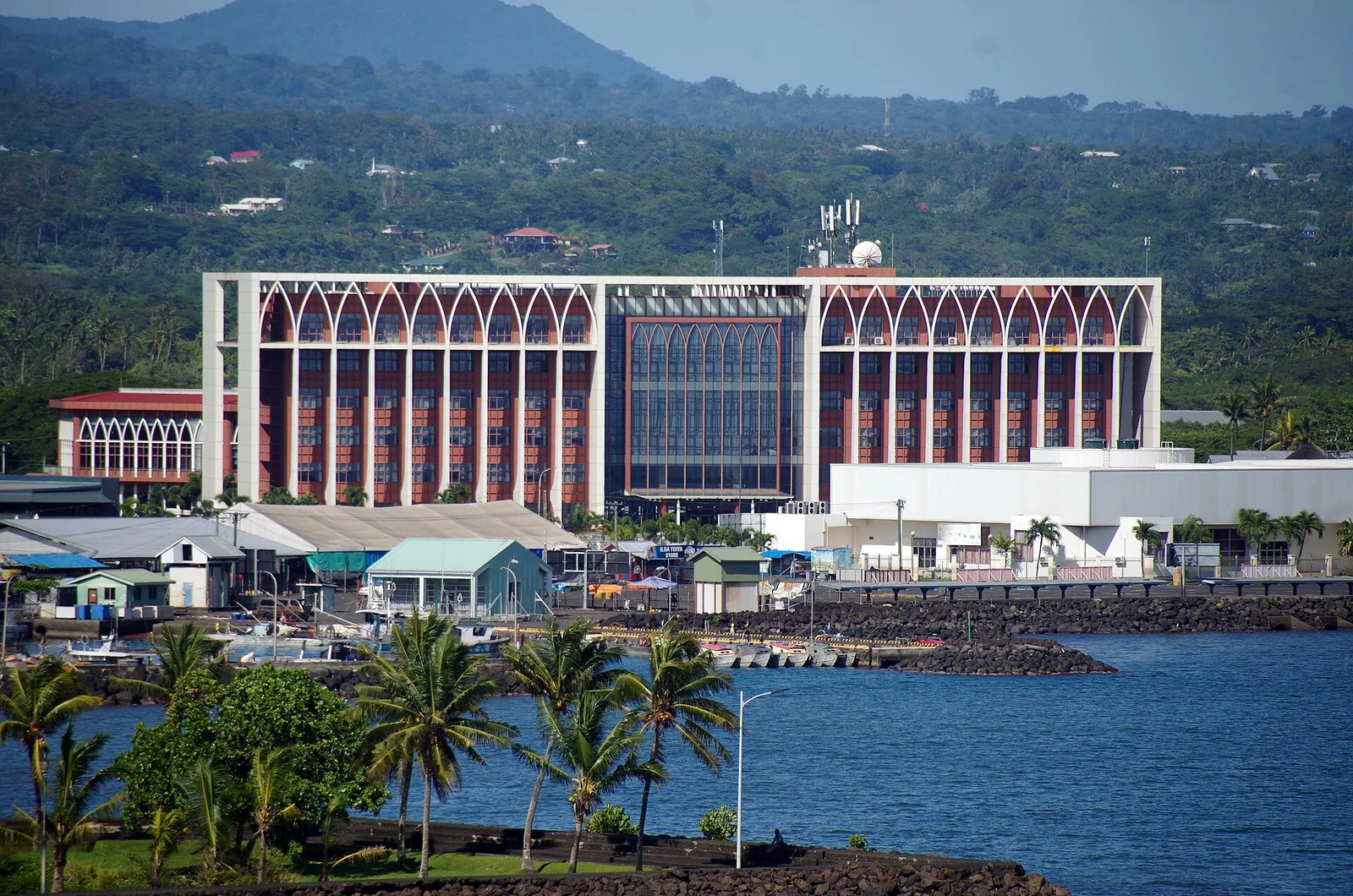 Representative country image: Apia town