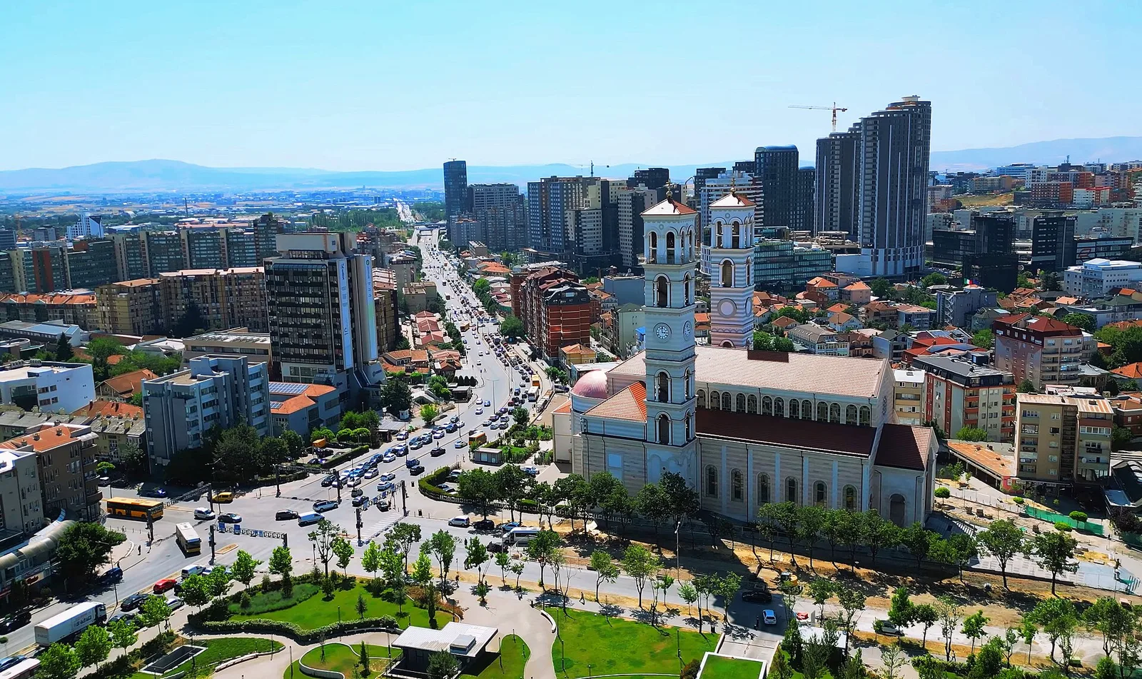 Pristina city, Kosovo