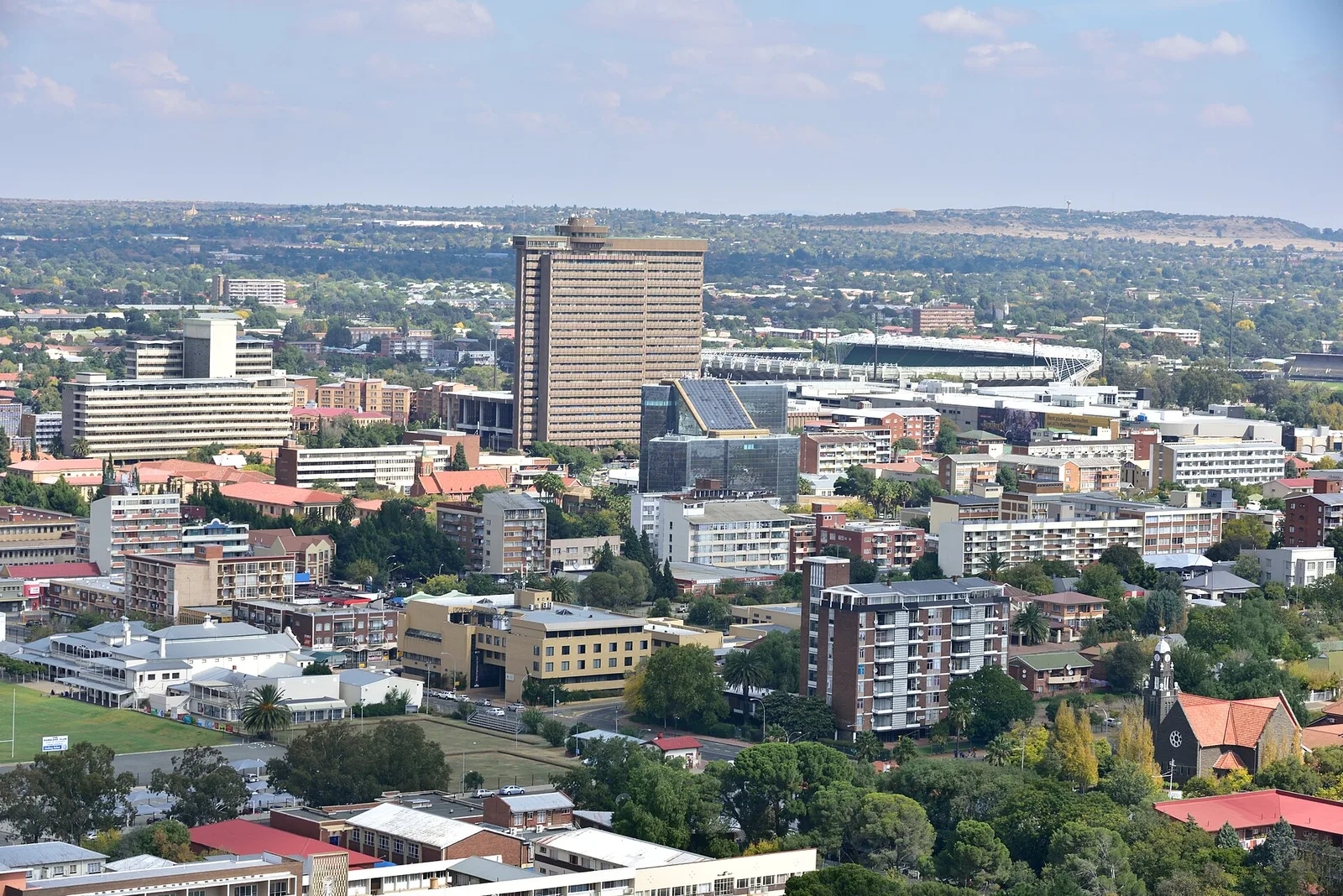 Bloemfontein and Golden Gate, South Africa