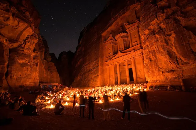 Petra main archaeological complex