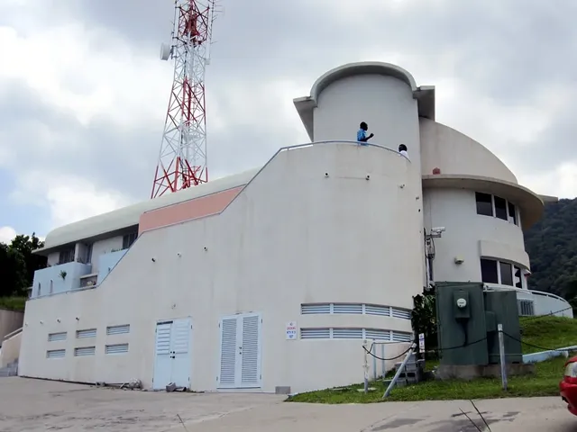 Montserrat Volcano Observatory and safe viewpoints