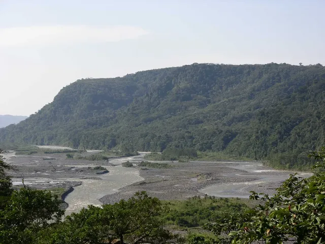 Río Verde and Río Pastaza gorge