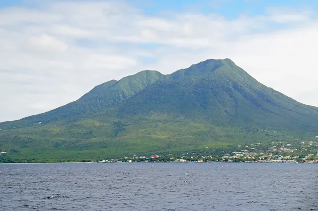 Nevis Peak and northern coast