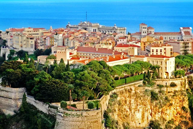 Monaco-Ville and Le Rocher