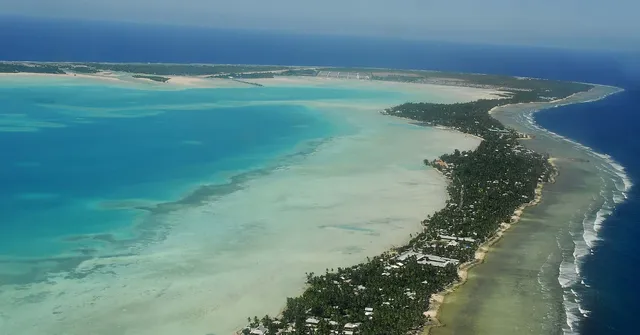 North Tarawa villages