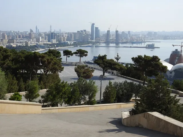 Modern Baku and Bayfront