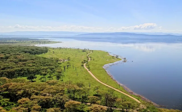 Lake Nakuru and Nakuru town
