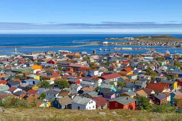 Saint-Pierre town