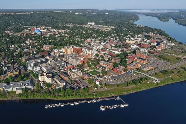 Fredericton and Saint John