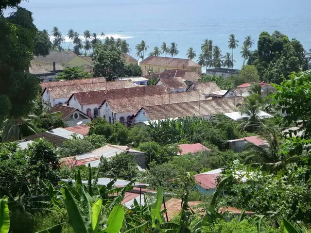 Água Izé and east São Tomé