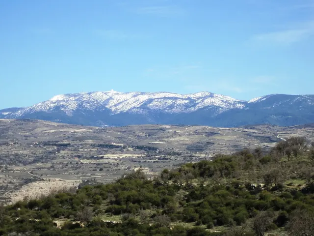 Troodos and Mount Olympus area